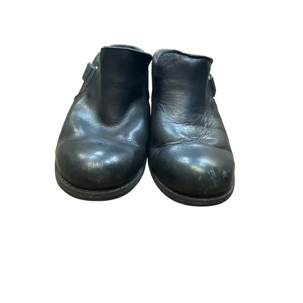 Merrell womens black leather mule clogs shoes 9 SKU 6830 - Image 7