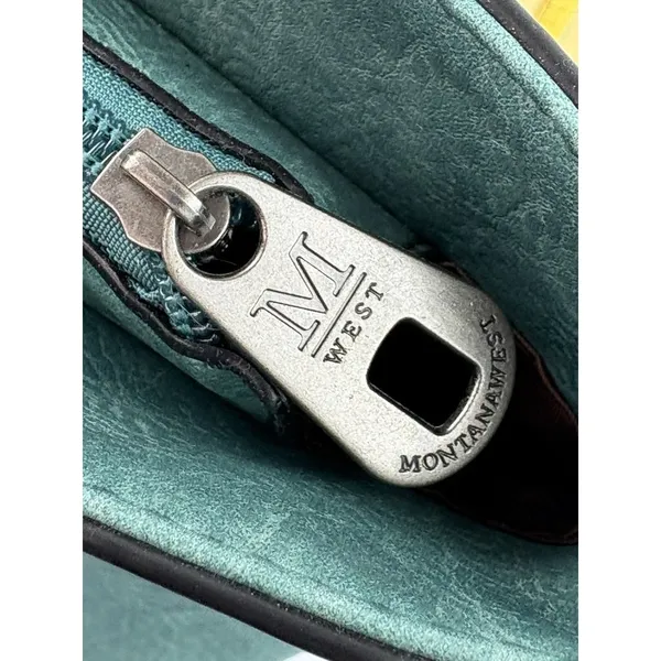 *Montana West Purse Large Teal Aqua Vegan Leather Hobo Shoulder Bag Carry - Image 7