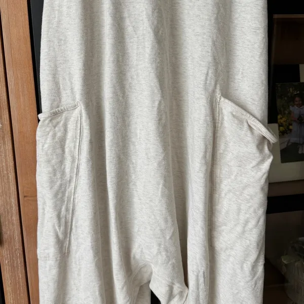 FP Movement Hot Shot Onesie jumpsuit beige ecru pockets zipper free people - Image 6
