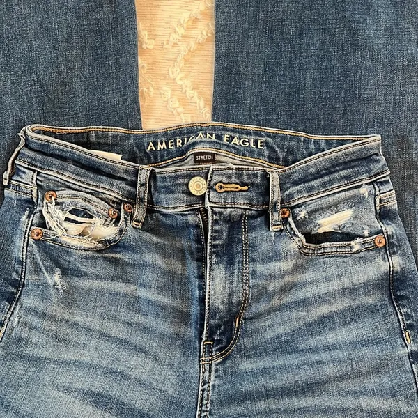 American Eagle Super High-rise Flare Jeans - Image 7