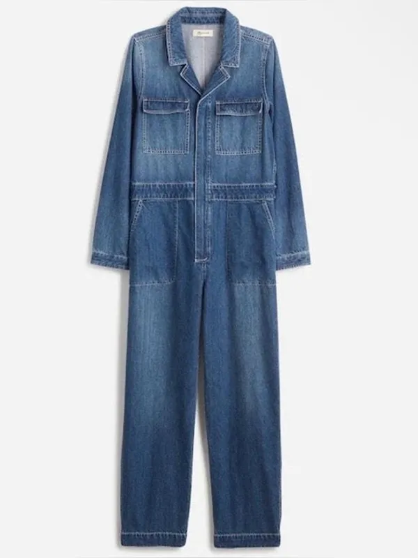 MADEWELL
Zip Front Iconic Denim Coverall - Image 4