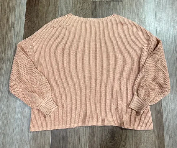 Loft Light Pink / Peach Sweater - Image 2