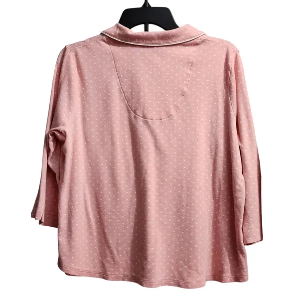 Karen Neuburger Pajamas top & bottoms Sleepwear Lounge‎ Wear Pink Polka Dot - Image 5