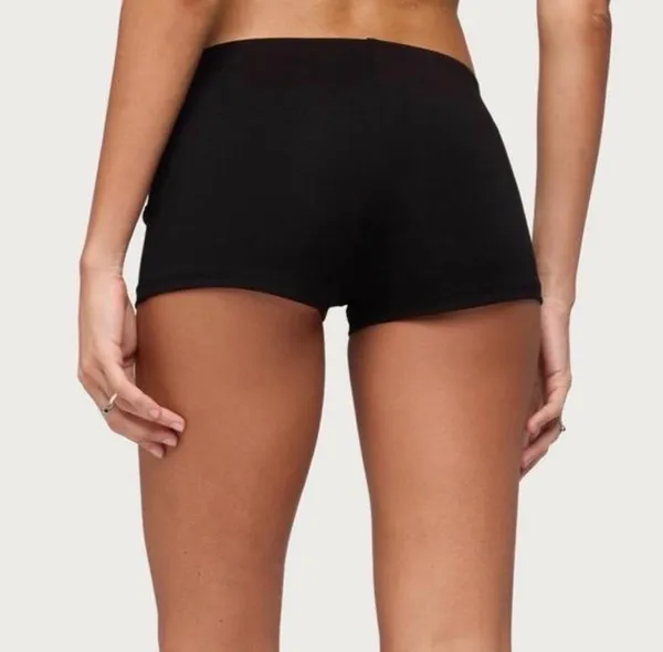 Brazil Rhinestone Low-Rise Shorts - Image 3