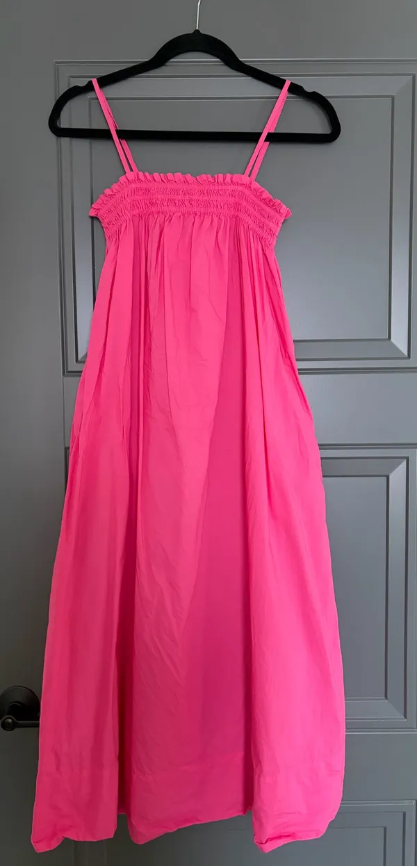 Pistola Pink Midi Dress - Image 2