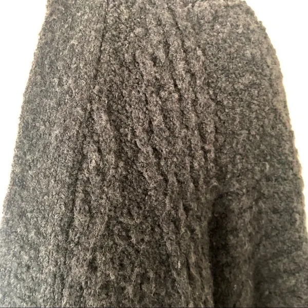 Anthropologie Moth wool blend grey cardigan sweater XS - Image 5