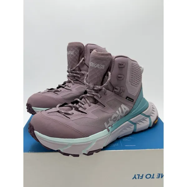 HOKA TenNine Hike GORE-TEX Womens Size 7 B Hiking Boots 1113511-ECSH - Image 2