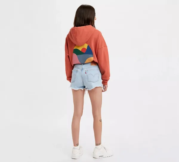 Levi's 501 High-Waisted Shorts - Image 7