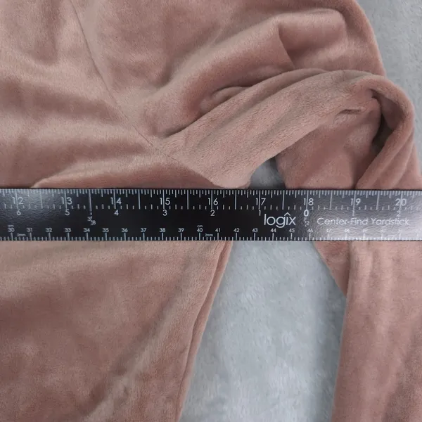 UGG Beckner Cropped Sweatshirt Womens XS Dusty Rose Velour Pullover‎ 1128977 - Image 8