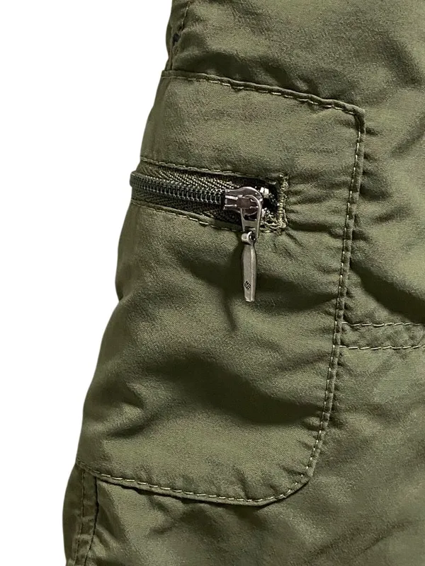 Columbia Y2K Womens Outdoor Shorts Olive Green Size S Summer Hiking Gorpcore - Image 6