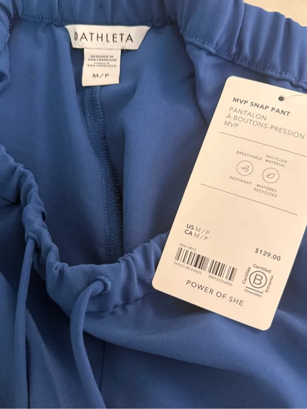 Athleta MVP Snap Wide Leg Pants - Image 5