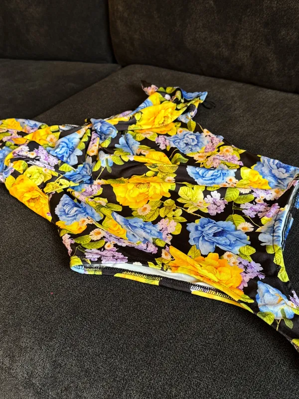 Zara Floral Off Shoulder Bodysuit - Image 6