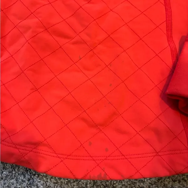 Lululemon Red 1/2 Zip Pullover - Image 2