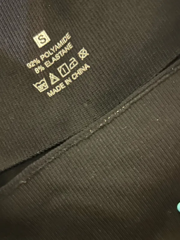 Seamless Scrunch Butt High Waisted Athletic Shorts Black - Image 4