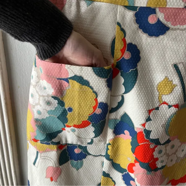 Boden• NWT•Mod Retro Print Sheath Dress• Sz 8 - Image 7