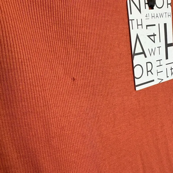 41 Hawthorn One Shoulder Dress in Warm Terracotta Sz xl - Image 4
