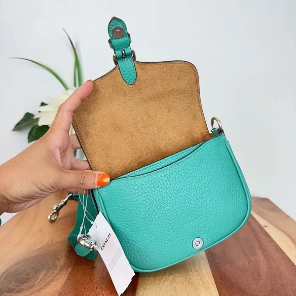 NWT Coach Amelia Small‎ Saddle Bag - Image 6