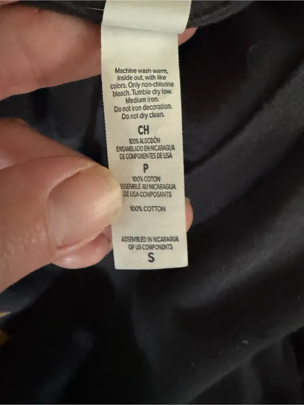 Taylor Swift Reputation Tour Black Band Tee Small - Image 5