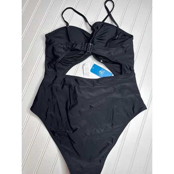 NWT Cupshe Lot of 2 One Piece Bikinis 1-PC Bathing Suit Swim Beach Paddle Size L - Image 10