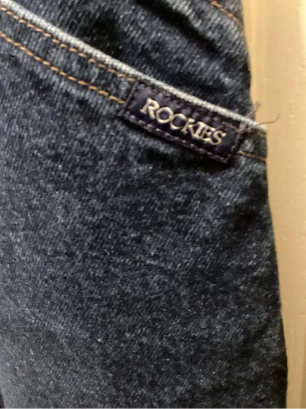 Rockies WOMENS 15/16 Dark Indigo boot cut Jeans - Image 2
