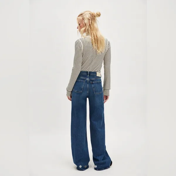 Citizen of humanity wide leg jeans nwt size 29 MRSP 298 - Image 2