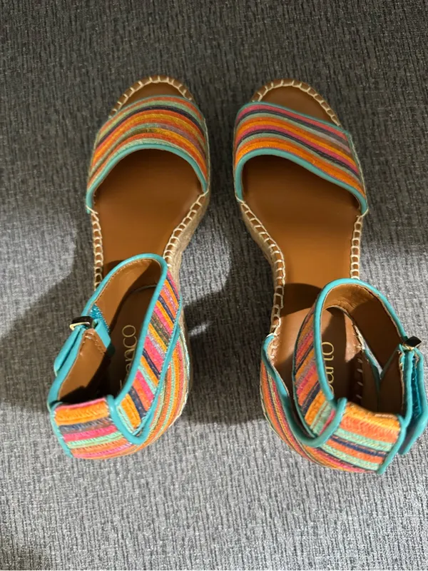 Franco Sarto Women’s Clemens Espadrille Wedge Sandals - Image 10