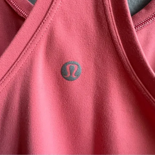 Lululemon Cool Racerback Short Tank Nulu Spiced Chai Mauve Size 6-8 - Image 6