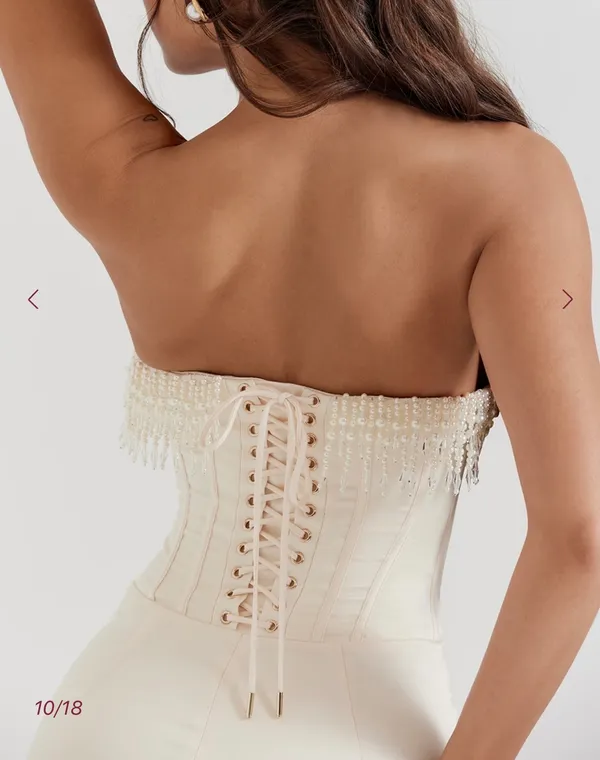 White dress Size M - Image 3