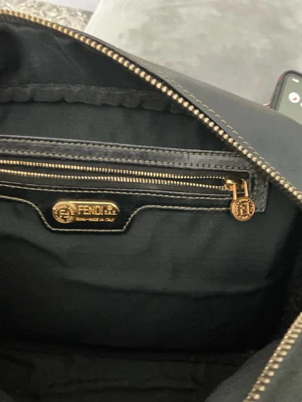  Authentic FENDI Striped Crossbody Bag 🌟 - Image 7