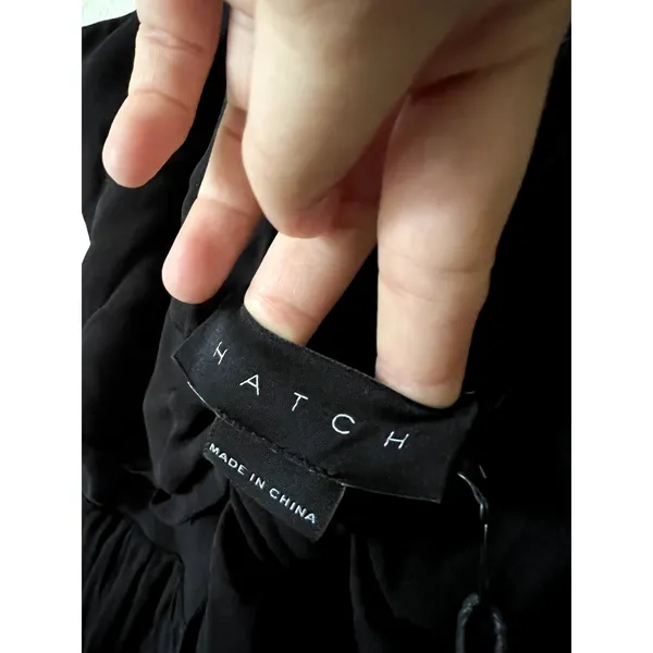 Hatch The Scarlet Jumpsuit Sleeveless Black Size 1 Small New - Image 7