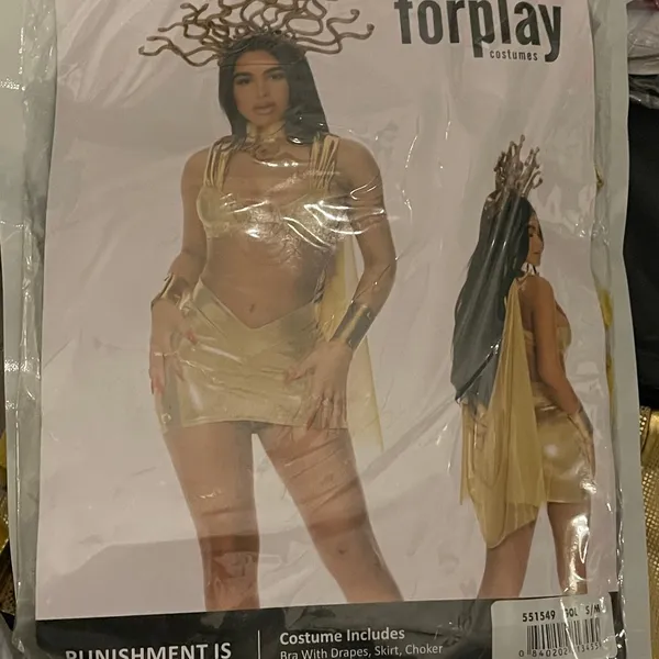 NEW Forplay Medusa Punishment is Beauty Costume Size Small Medium - Image 10