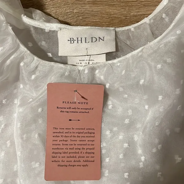 Nwt Bhldn Florence Tiered Bridal Topper - Image 8