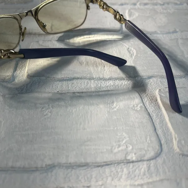 JIMMY‎ CHOO Eyeglasses Frames Violet 53 16 135 78-8T2 Rectangle Made in Italy - Image 16