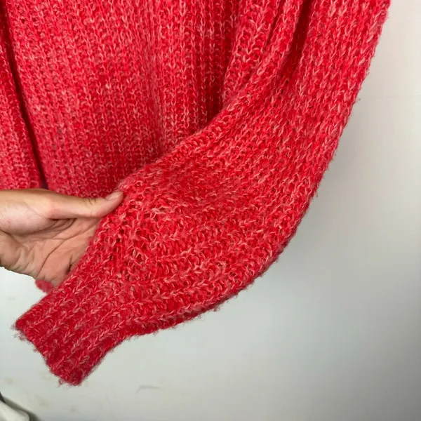 Anthropologie Honore Ribbed Knit Pullover Sweater Sz Medium Wool Blend - Image 11