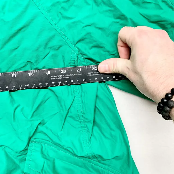 Loft Utility Hooded‎ Anorak Jacket Womens XL Green Size XL Windbreaker Cotton - Image 4