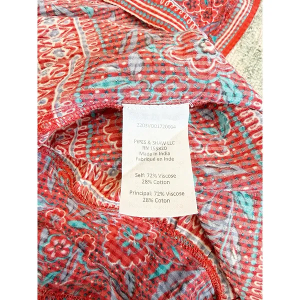 Veronica Beard Womens Boho Mini Dress Size XS‎ Resort Travel Summer - Image 7