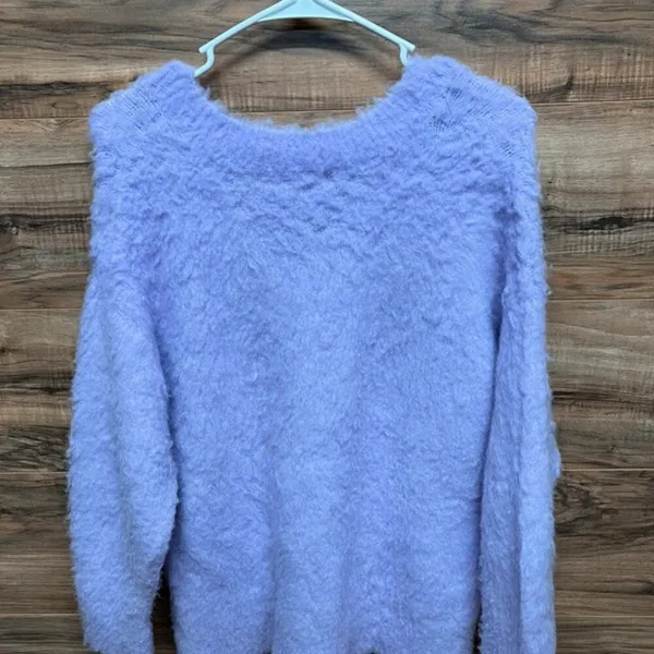 by‎ Anthropologie XS light purple sweater - Image 2