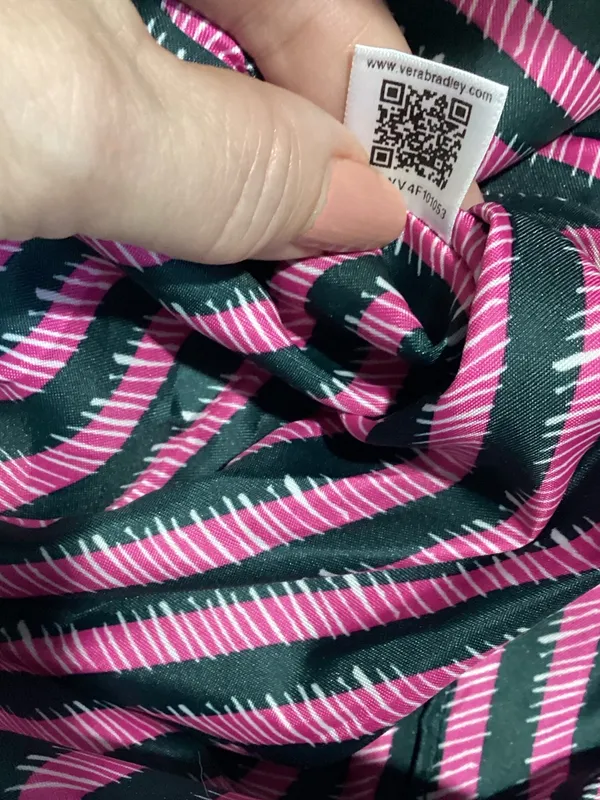 Vera Bradley Midtown Large Nylon Tote Hawthorn Rose - Image 8