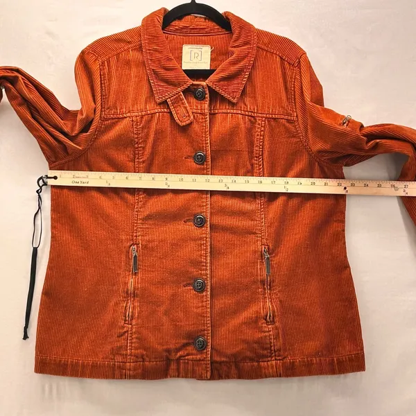 Relativity Corduroy‎ Jacket Orange XL - Image 13