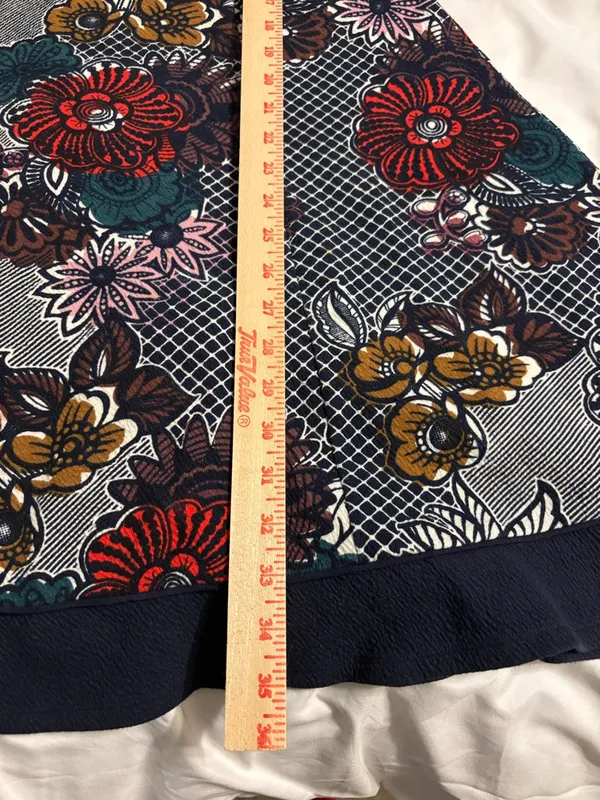 Maeve Anthropologie Floral Swing Dress Size Large Boho Print Sleeveless - Image 5