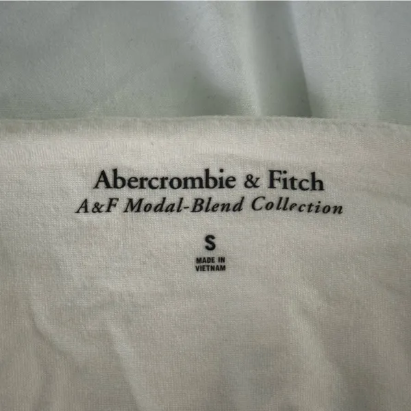 Abercrombie & Fitch A&F Modal-Blend Collection Long Sleeve Square Neck Bodysuit - Image 4