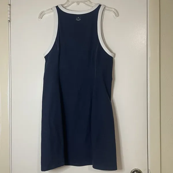 Beyond Yoga Spacedye Outlines Dress in Navy White size small - Image 8