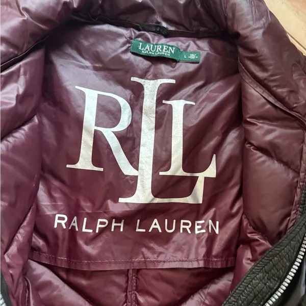 Lauren Ralph Lauren quilted puffer jacket size L - Image 4