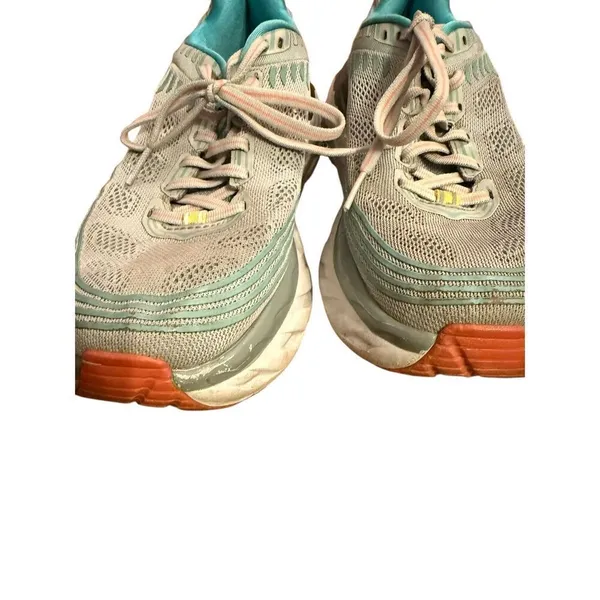 Hoka One One Womens Bondi 6 1019270 VBWI Gray‎ Running Shoes Sneakers Size 7.5 - Image 4