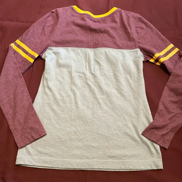 Campus Heritage Maroon, Gold & Gray Minnesota Long Sleeve Tee - Image 4