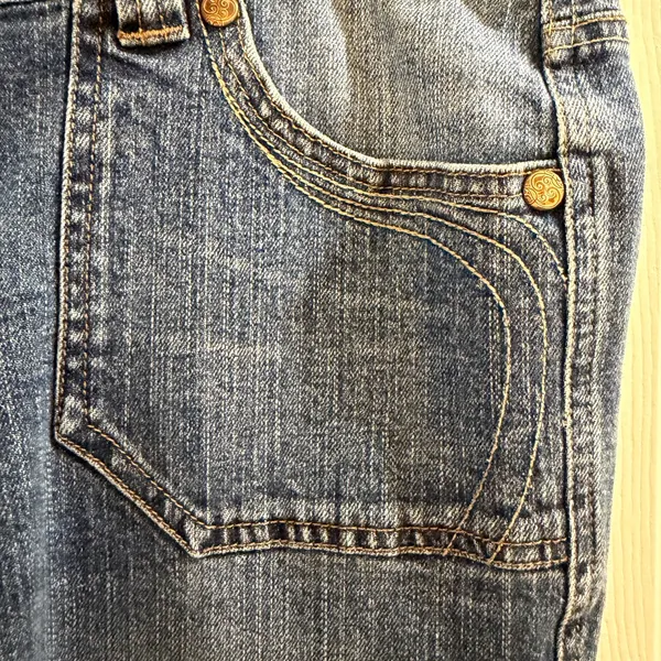 Duck Head Denim Bootcut Jeans in Blue Y2K - Image 3