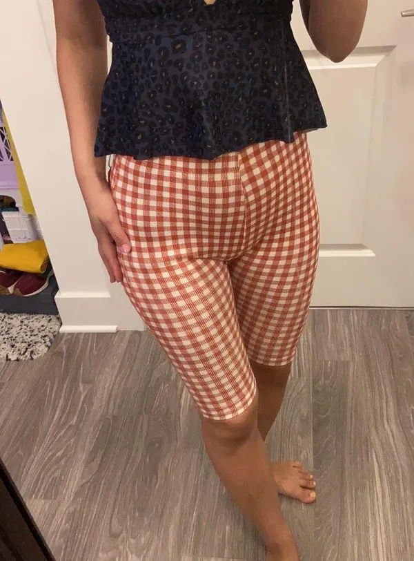 ZARA stretchy cotton shorts. S - Image 7