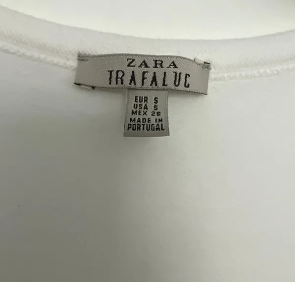ZARA NWOT wrap White Mini Beach Dress - Image 5