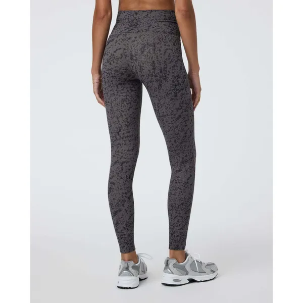 Vuori Daily Legging Womens XL Chia Stucco Abstract Print High Rise Drawstring - Image 4