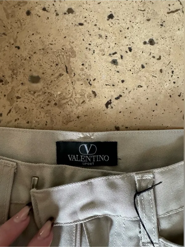 🙂Valentino Sport- Stone/Beige Pants - Image 5